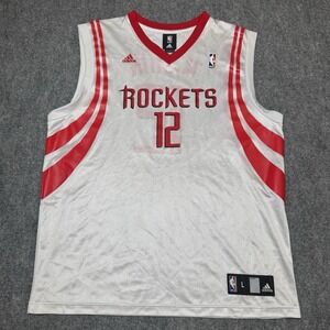Houston Rockets Kevin Martin Adidas NBA Basketball Jersey T Shirt Large VTG
